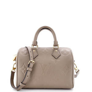 Louis Vuitton 25 Speedy Bandouliere Bag Monogram Empreinte Giant